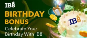 ib8 casino birthday bonus